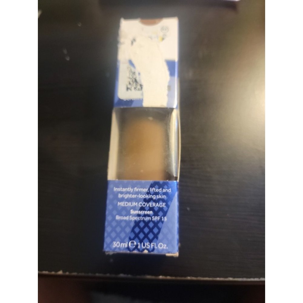 No7 Lift and Luminate Triple Action Serum Foundation SPF 15 ( Umber) New In Box.